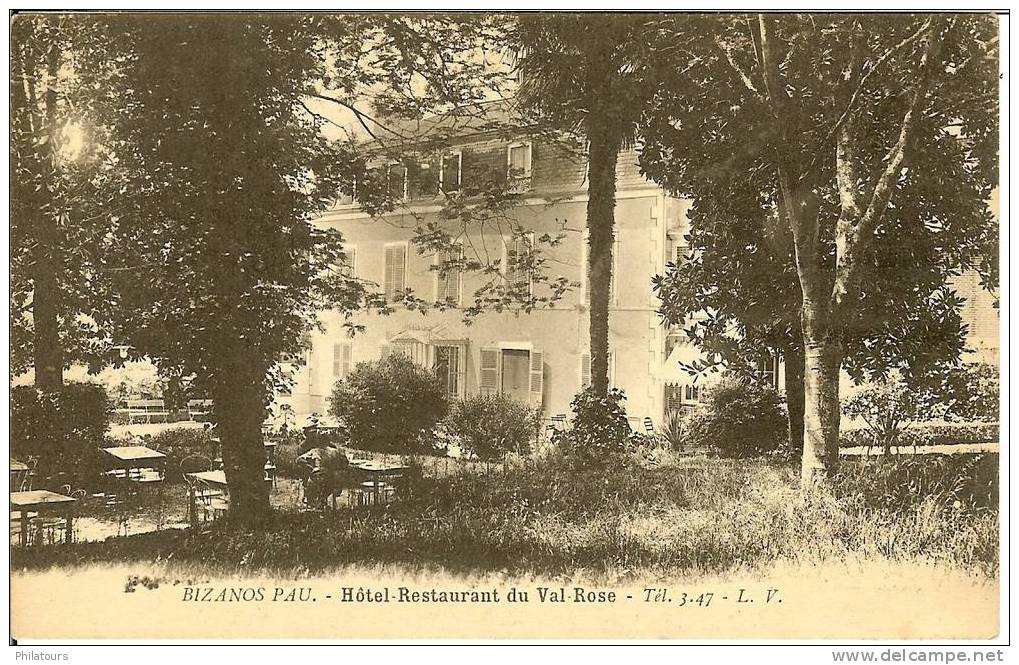 BIZANOS-PAU  -  Hôtel-Restaurant Du Val-Rose - Bizanos