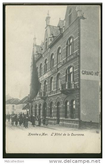 BELGIQUE KNOCKE ZOUTE / L'hôtel De La Couronne / - Knokke