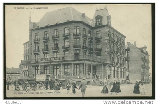 BELGIQUE KNOCKE ZOUTE / Le Grand Hôtel / - Knokke