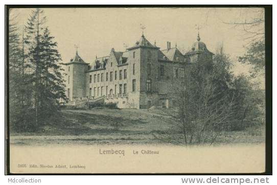 BELGIQUE LEMBECQ / Le Château / - Halle
