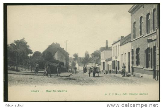 BELGIQUE LEUZE / Rue Saint Martin / - Leuze-en-Hainaut