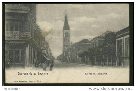 BELGIQUE LA LOUVIERE / La Rue Du Commerce / - La Louvière