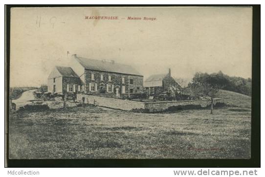 BELGIQUE MACQUENOISE / Maison Rouge / - Momignies