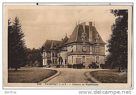 35 PAIMPONT - Chateau De Broceliande - Paimpont