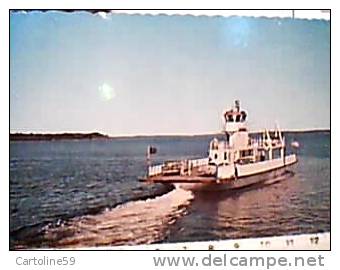 The "Gov.Muskie" Linconville Beach. Maine  NAVE SHIP FERRY N1960  CQ13449 - Hausboote