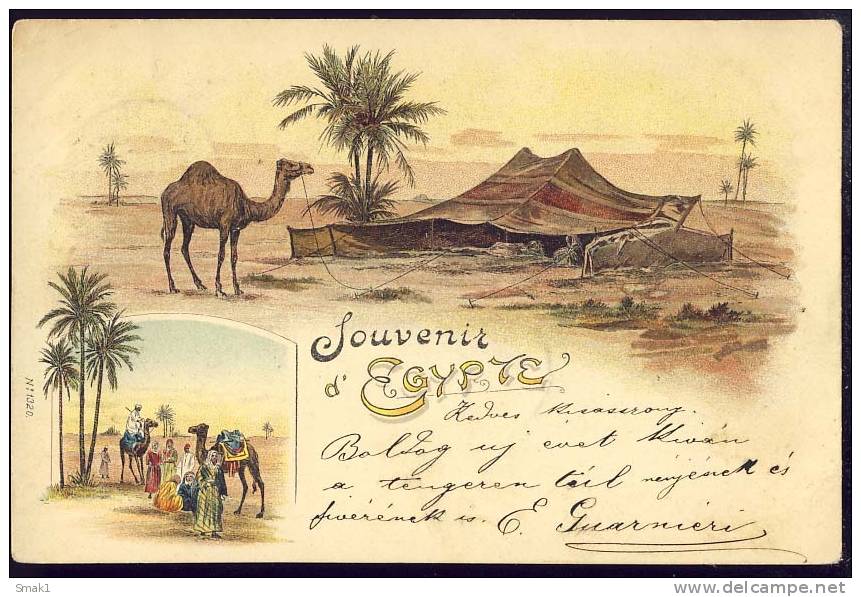 Egypt  LITHO  Old Postcard  . - Sonstige & Ohne Zuordnung