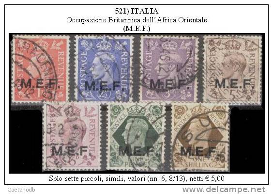 Italia-00521 - Occ. Britanique MEF
