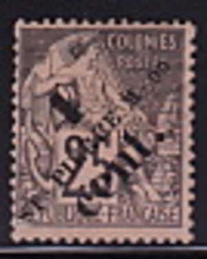 SPM  Type ALphée Dubois 25 Cent Surchargé 4 Cent  Yv 42 * NH - Neufs