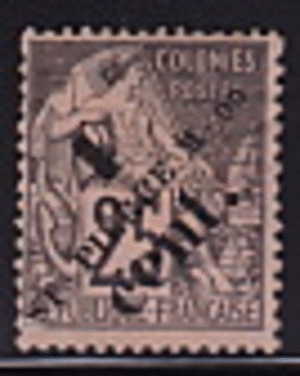 SPM  Type ALphée Dubois 25 Cent Surchargé 4 Cent  Yv 42 * NH - Nuevos