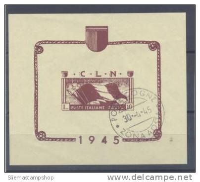 ITALY CLN - 1944/45 AOSTA M/S - V2870 - Gebraucht