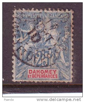 Dahomey 1899 Sc#9 - Gebruikt