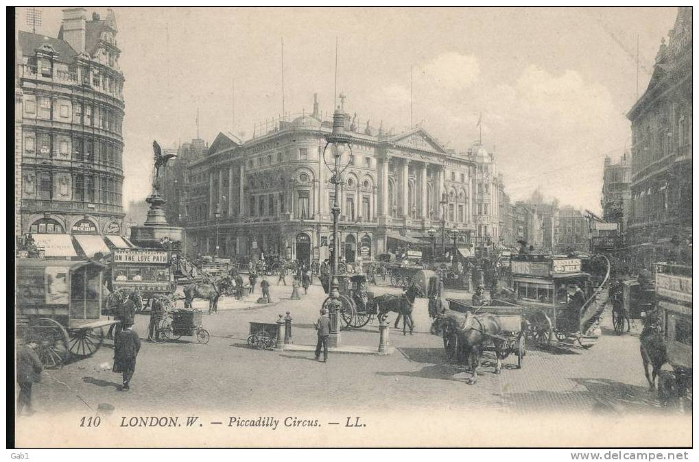 London . W . --- Piccadilly Circus - Piccadilly Circus