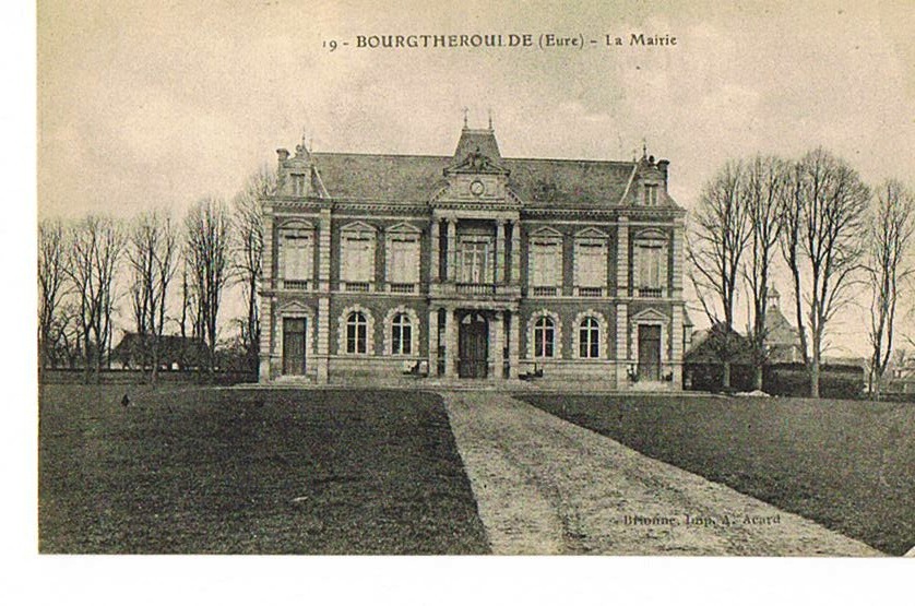 27 -BOURGTHEROULDE - La Mairie-  Cpa Neuve  Brionne Imp A.Acard - Bourgtheroulde