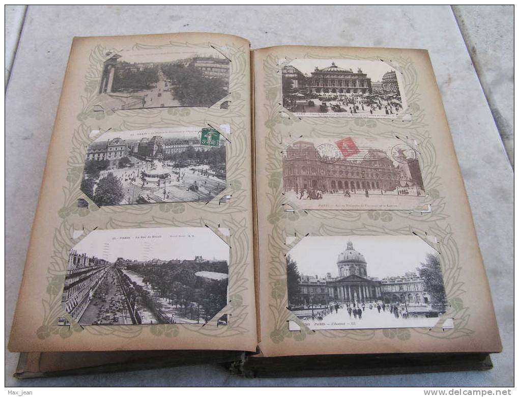 BEL ALBUM CPA De Paris - 100 - 499 Cartes