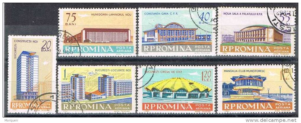 RUMANIA , Correo Aereo  Yvert Num 150-156 º - Used Stamps