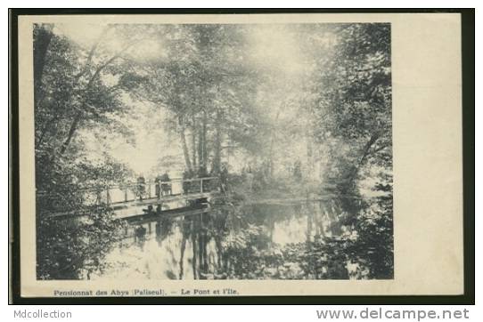 BELGIQUE PALISEUL / Pensionnat Des Abys, Le Pont Et L'Ile / - Paliseul