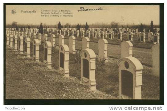 BELGIQUE POELKAPELLE / Cimetière Belge à Houlthulst / - Langemark-Poelkapelle