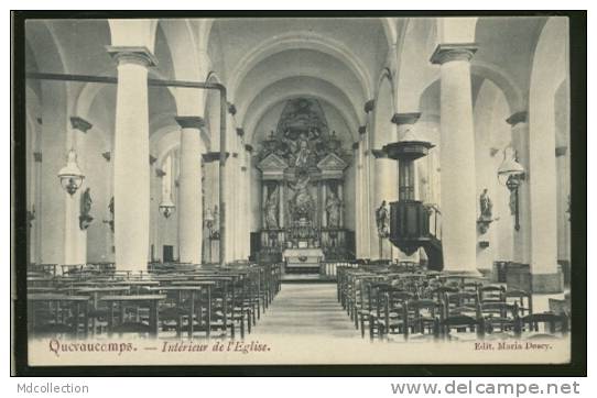 BELGIQUE QUEVAUCAMPS / Intérieur De L'église / - Beloeil