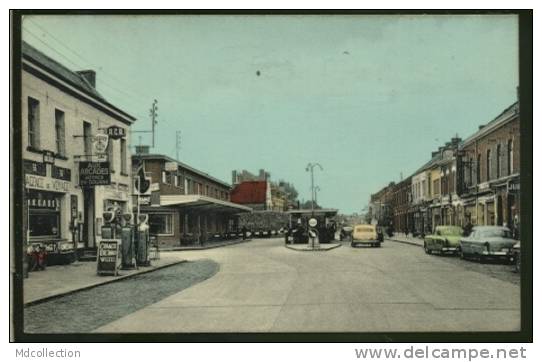 BELGIQUE QUIEVRAIN / Gare Routière Internationale / CARTE COULEUR GLACEE - Quiévrain