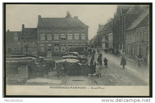 BELGIQUE ROUSBRUGGE / Grand'Place / - Poperinge