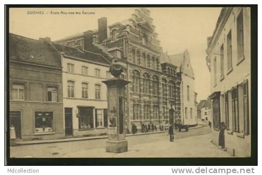 BELGIQUE SOIGNIES / école Moyenne Des Garçons / - Soignies