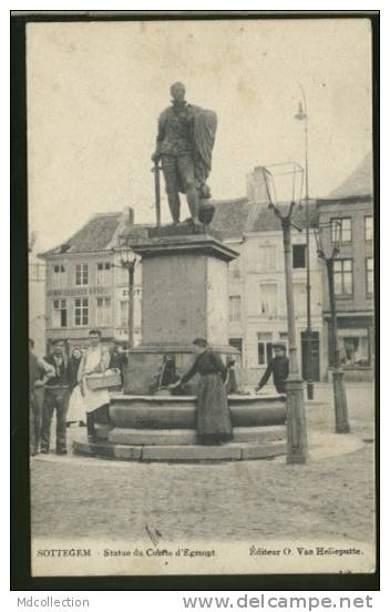 BELGIQUE SOTTEGEM / Statue Du Comte D'Egmont / - Zottegem