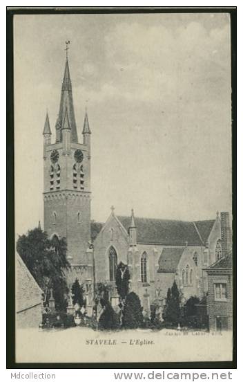 BELGIQUE STAVELE / L'église / - Alveringem