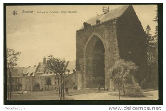 BELGIQUE STAVELOT / Vestiges De L'ancienne église Abbatiale / - Stavelot