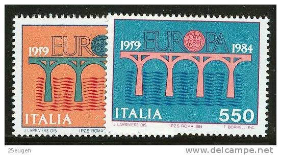 ITALY 1984 EUROPA CEPT MNH - 1984