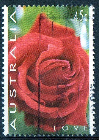 Australia 1994 Thinking Of You 45c Love - Rose Used - Used Stamps