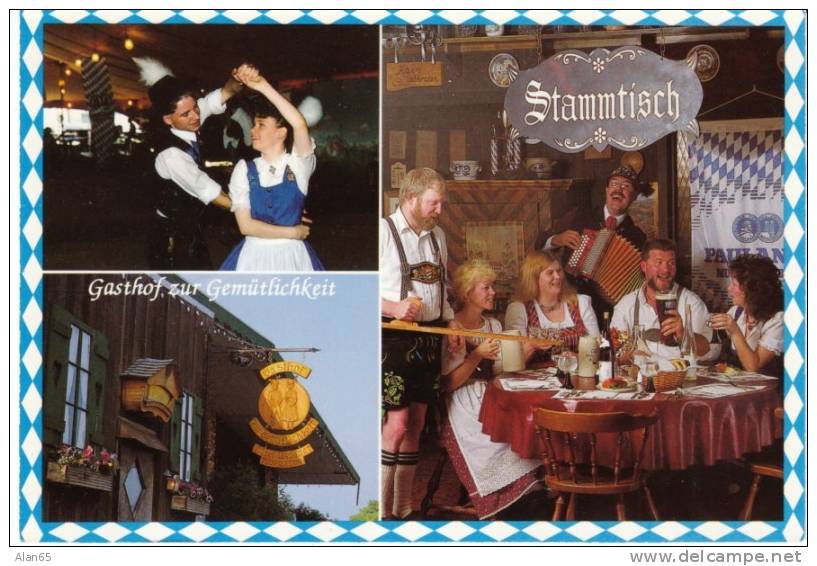 Montrose Minnesota MN, Gasthof Zur Gemutlichkeit Restaurant Bavarian Club, Beer, On Modern Postcard - Autres & Non Classés