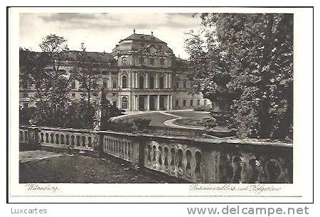 WÜRZBURG.  RESIDENZSCHLOSS MIT HOFGARTEN. - Wuerzburg