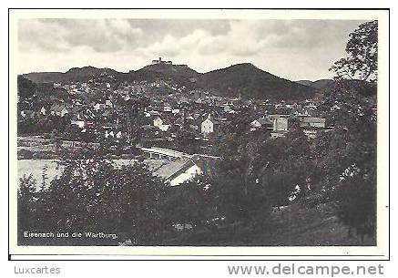 EISENACH UND DIE WARTBURG. - Eisenach