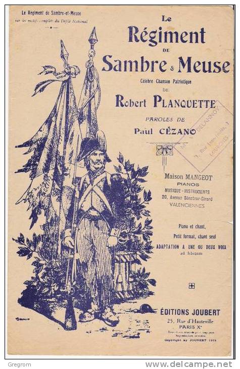 Le REGIMENT De SAMBRE & MEUSE De Robert PLANQUETTE - Autres & Non Classés