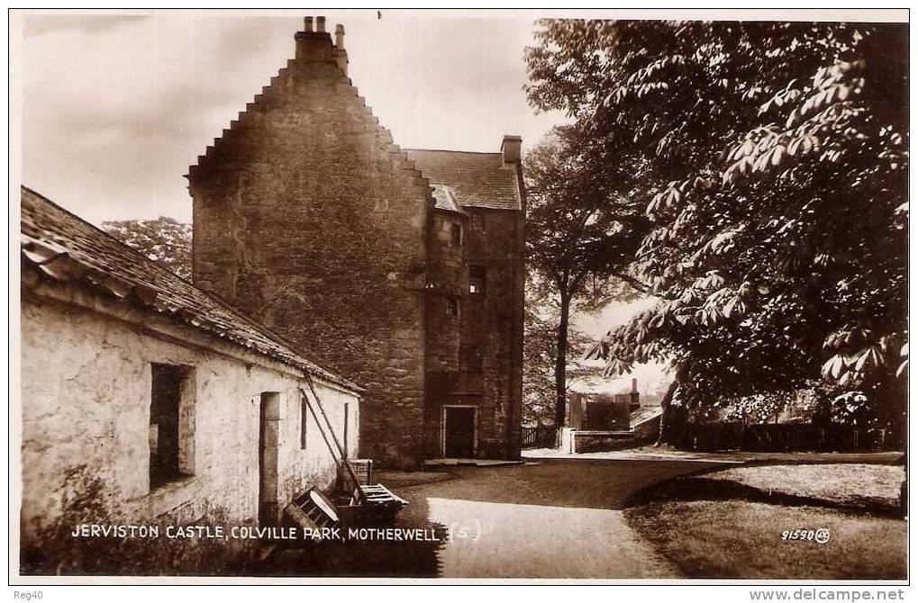 ROYAUME  UNI -  ECOSSE  -  JERVISTON CASTLE, COLVILLE  PARK - MOTHERWELL - Lanarkshire / Glasgow