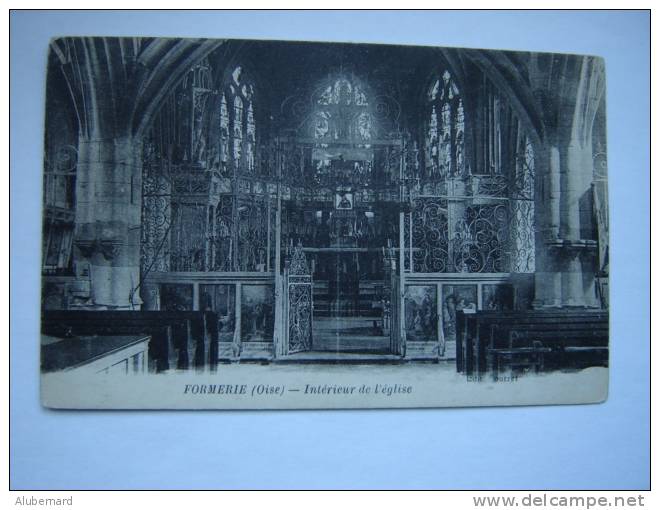 Formerie ,intérieur De L´Eglise - Formerie