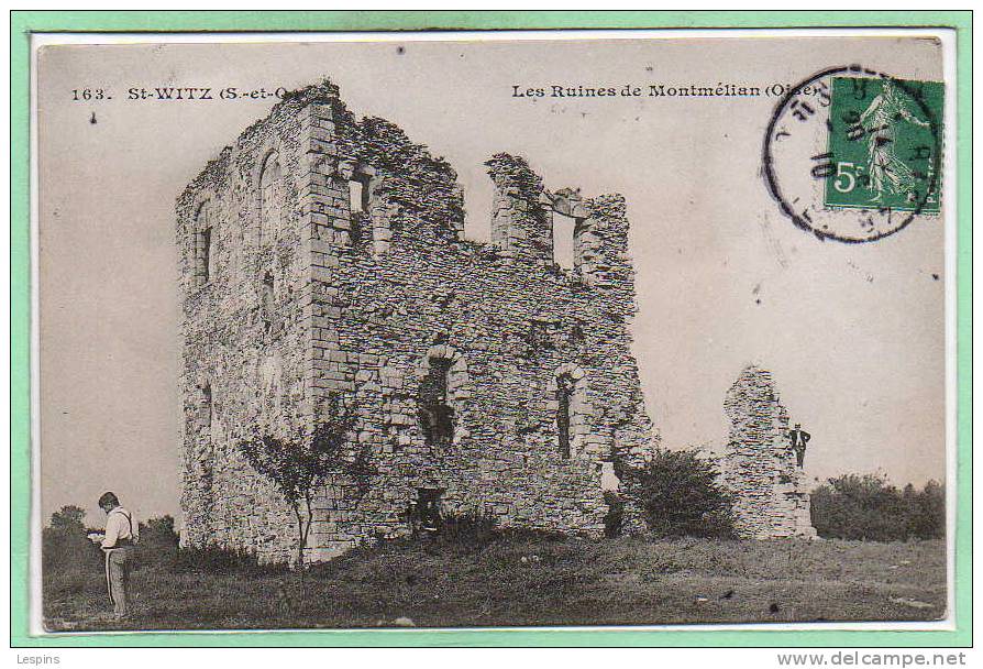 95 - SAINT WITZ --  Les Ruines De Montmélian - Saint-Witz