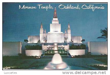 MORMON TEMPLE .OAKLAND.CALIFORNIA. - Oakland