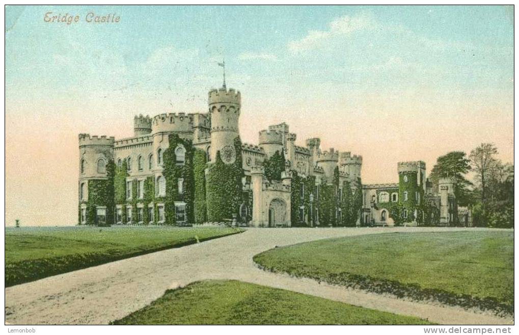 Britain United Kingdom Bridge Castle 1906 Used Postcard [P1459] - West Lothian