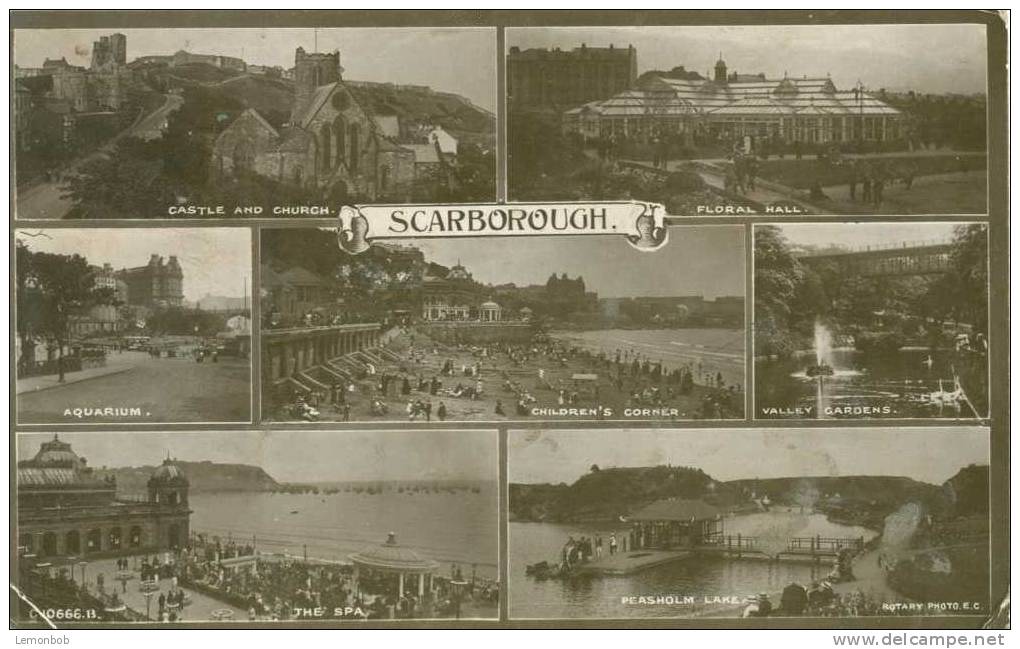 Britain United Kingdom Scarborough 1915 Used Postcard [P1462] - Scarborough