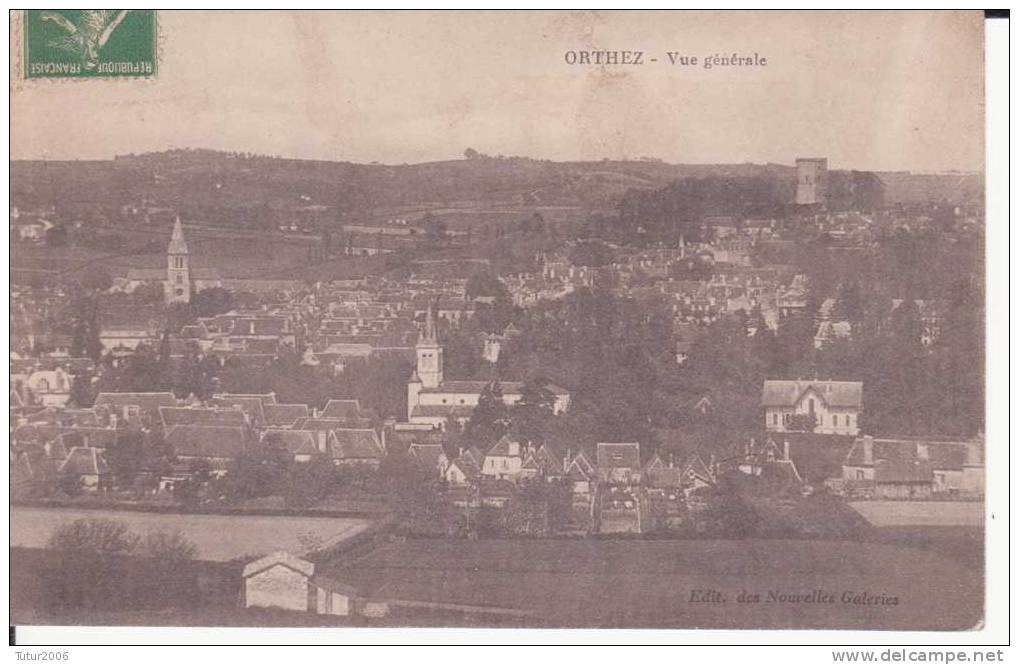 64  Pyrénées-Atlantiques  -  Orthez  -  Vue Générale. - Orthez