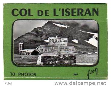 COL DE L' ISERAN -  Pochette 10 Photos    (16240) - Lieux