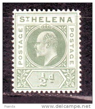 St.Helena 1903 Sc#48 MH * - Aitutaki