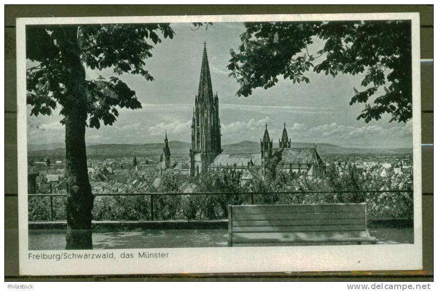 FREIBURG SCHWARZWALD CPA 1942 Vue Générale - Freyburg A. D. Unstrut