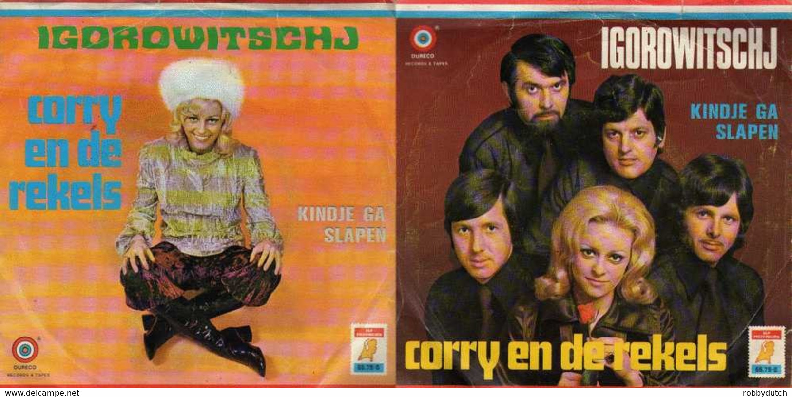 *  7" *  CORRY EN DE REKELS - IGOROWITSCH - Andere - Nederlandstalig