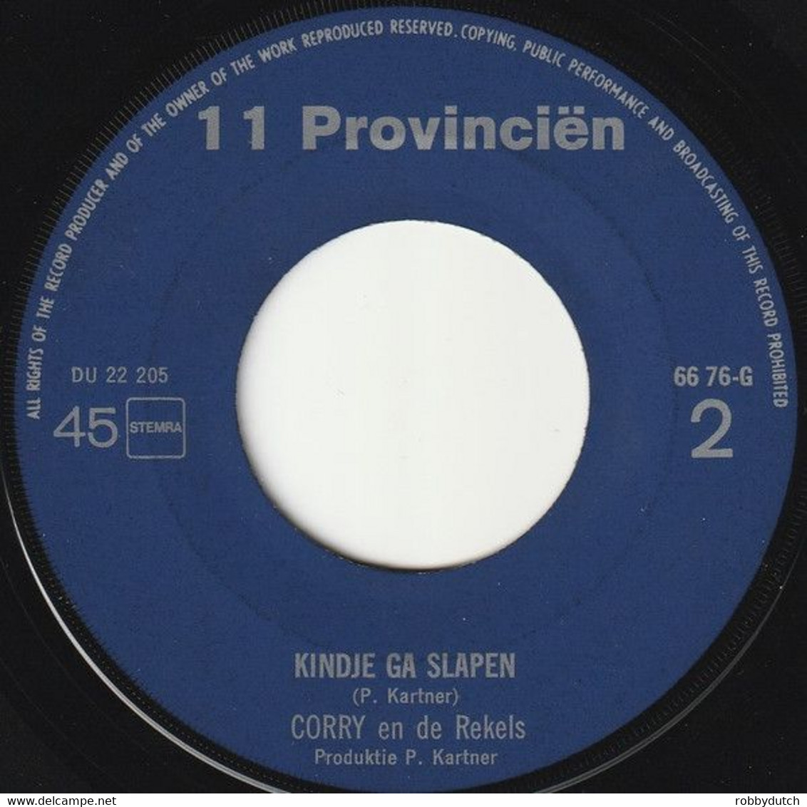 *  7" *  CORRY EN DE REKELS - IGOROWITSCH - Other - Dutch Music