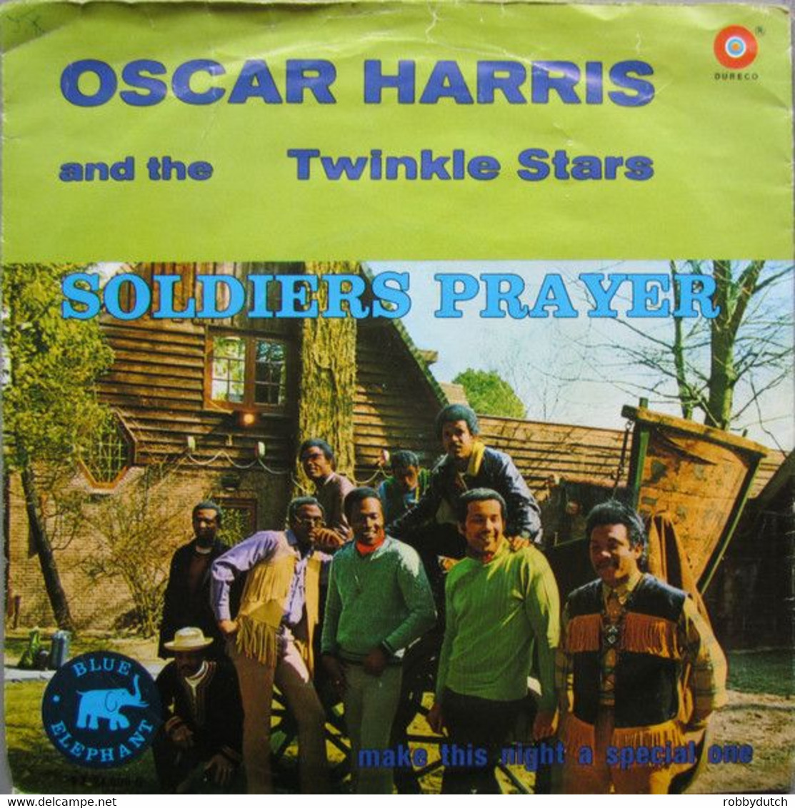 * 7" *  OSCAR HARRIS & THE TWINKLE STARS _ SOLDIERS PRAYER (Belgium 1971) - Disco, Pop