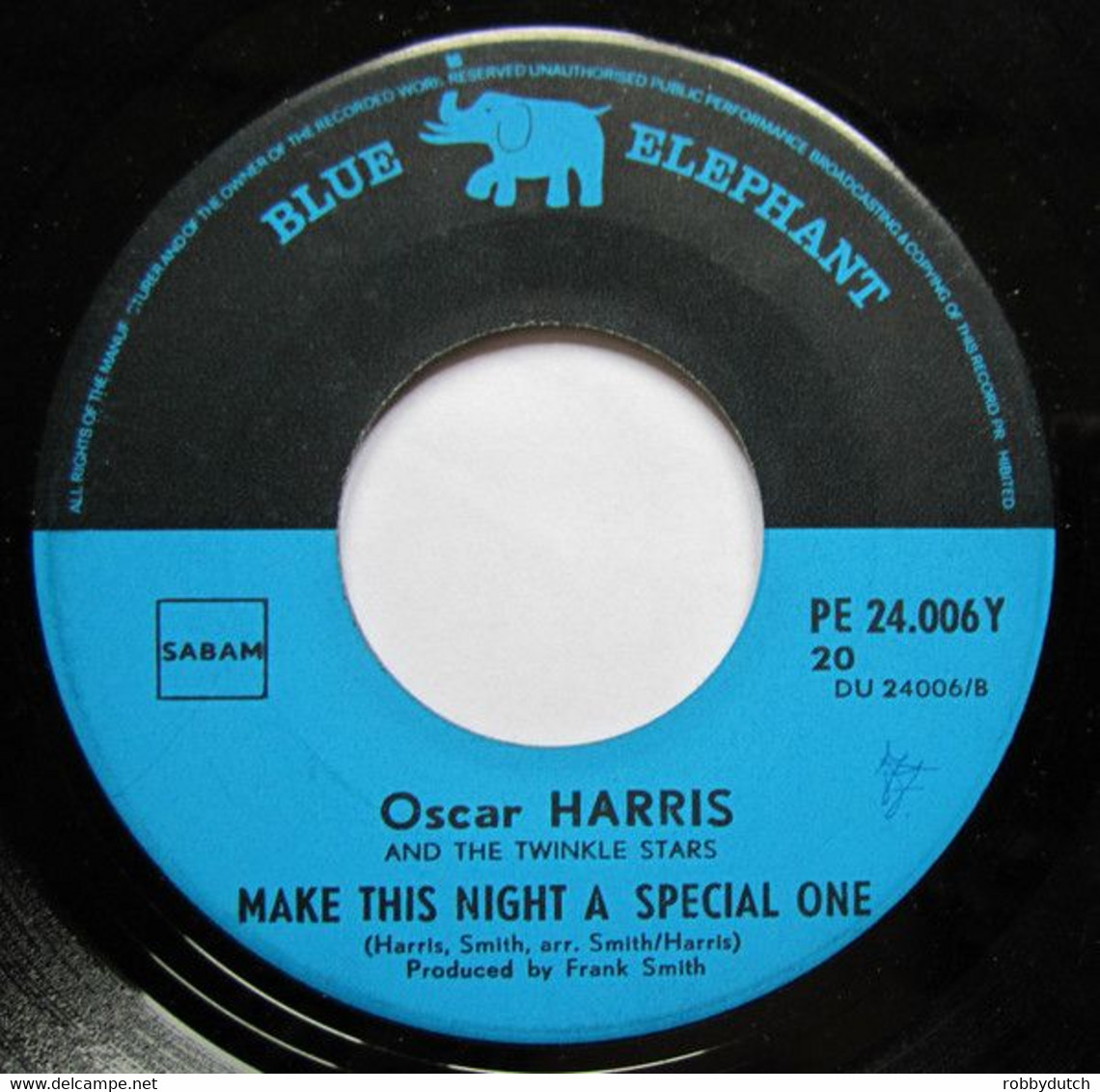 * 7" *  OSCAR HARRIS & THE TWINKLE STARS _ SOLDIERS PRAYER (Belgium 1971) - Disco, Pop