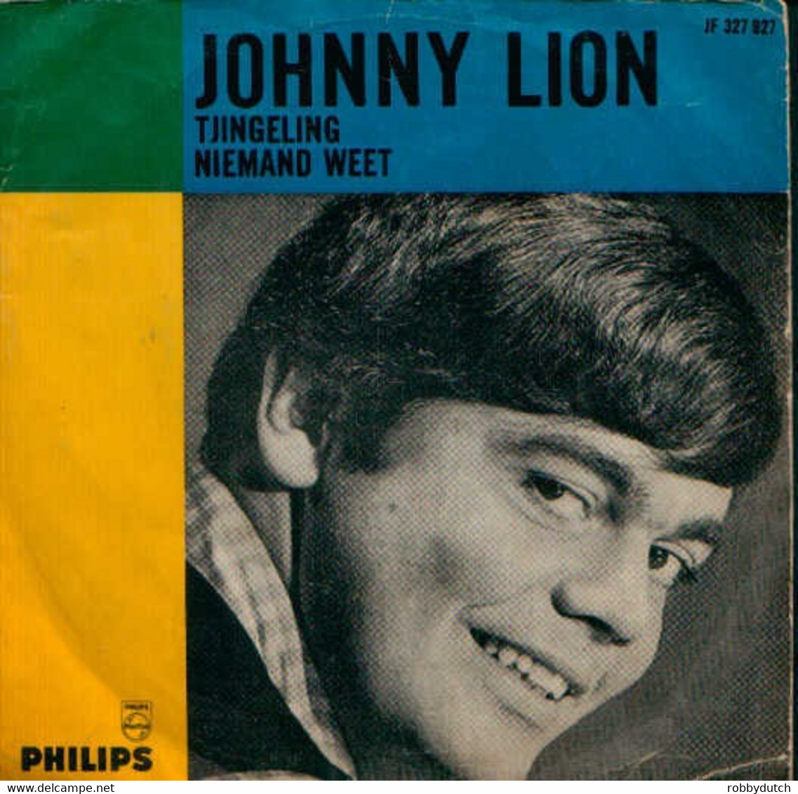 *  7" *  JOHNNY LION - TJINGELING / NIEMAND WEET (Holland 1966) - Otros - Canción Neerlandesa