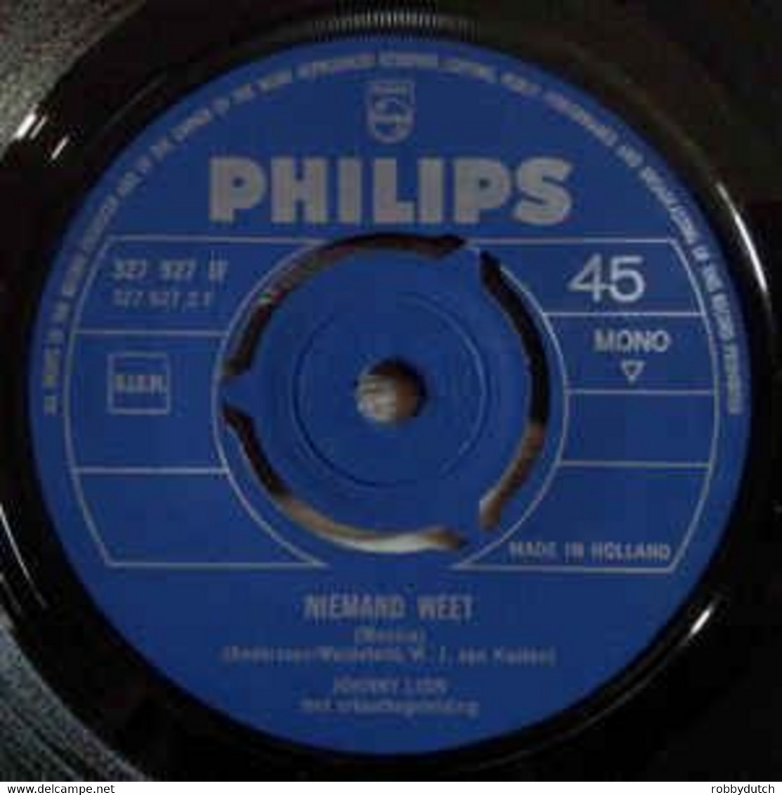 *  7" *  JOHNNY LION - TJINGELING / NIEMAND WEET (Holland 1966) - Altri - Fiamminga